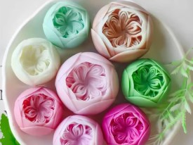 Molde silicona flor inglesa 